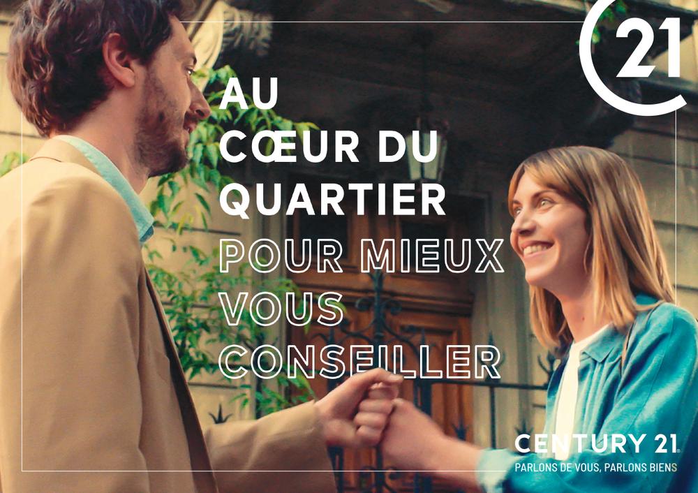 Au coeur du quartier Century 21 la Plaine 